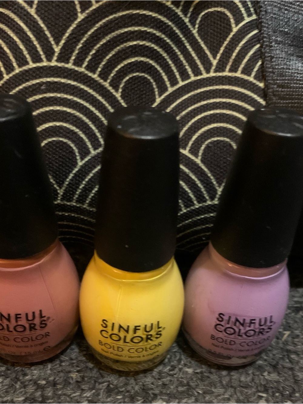 3 Sinful Colors Nail Polish Assorted Colors